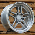 Diski R17 5×120 J8.5 ET30 RACINGLINE A5863 BMW Silver +Polished Lip (Rear+Front)