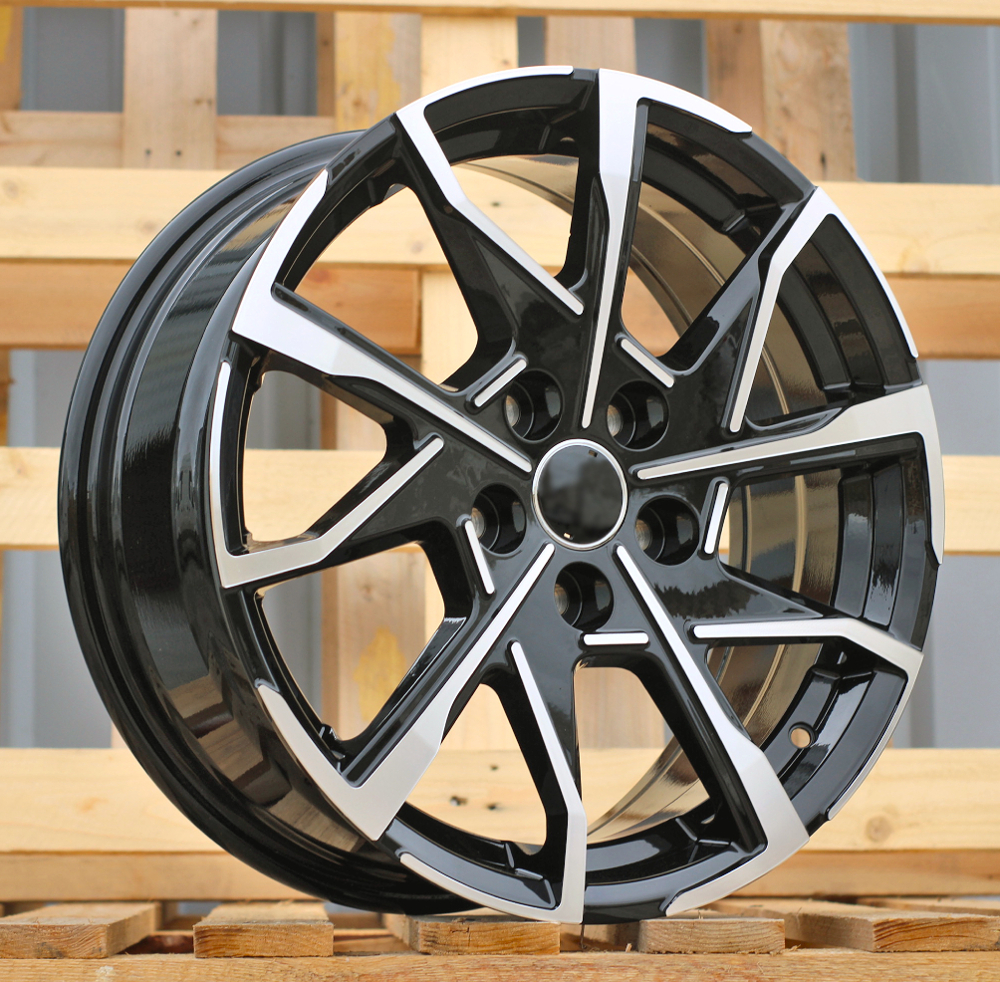 Diski R17 5x114.3 J7 ET38 RACINGLINE YF1159 TOYOTA Black Polished