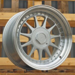 Diski R17 4×100 J7.5 ET30 RACINGLINE 7962F Silver +Polished Lip