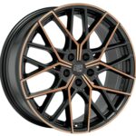 Diski R20 5×112 J8.5 ET40 MSW 74 Matt Black Copper Fp