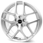 Diski R16 5×114.3 J6.5 ET40 Borbet Y Crystal Silver