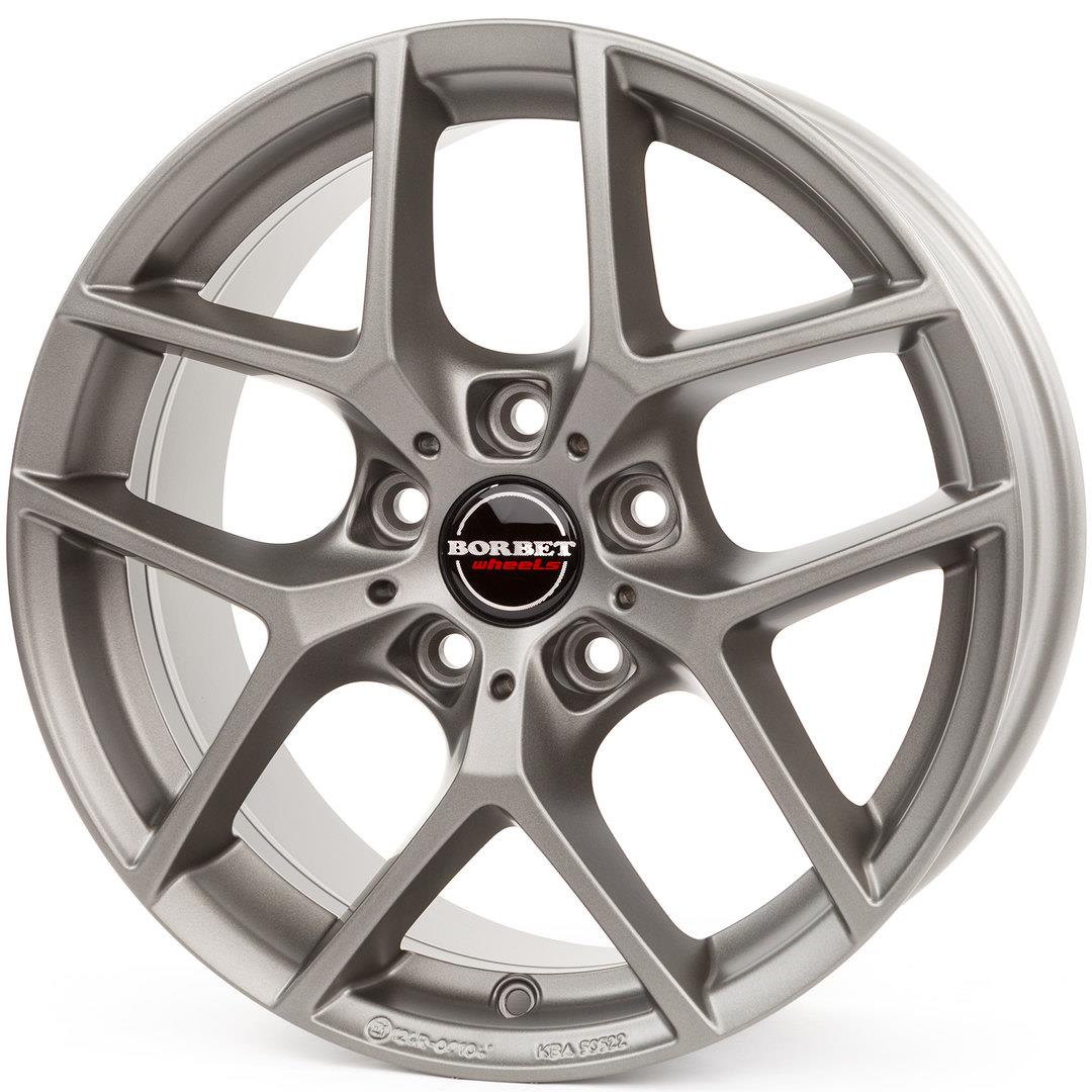 Diski R16 5x100 J6.5 ET38 Borbet Y titan matt