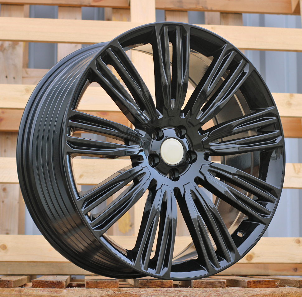 Diski R22 5x108 J9.5 ET45 RACINGLINE XE136 LANDROVER Black (Hybrid Forged)