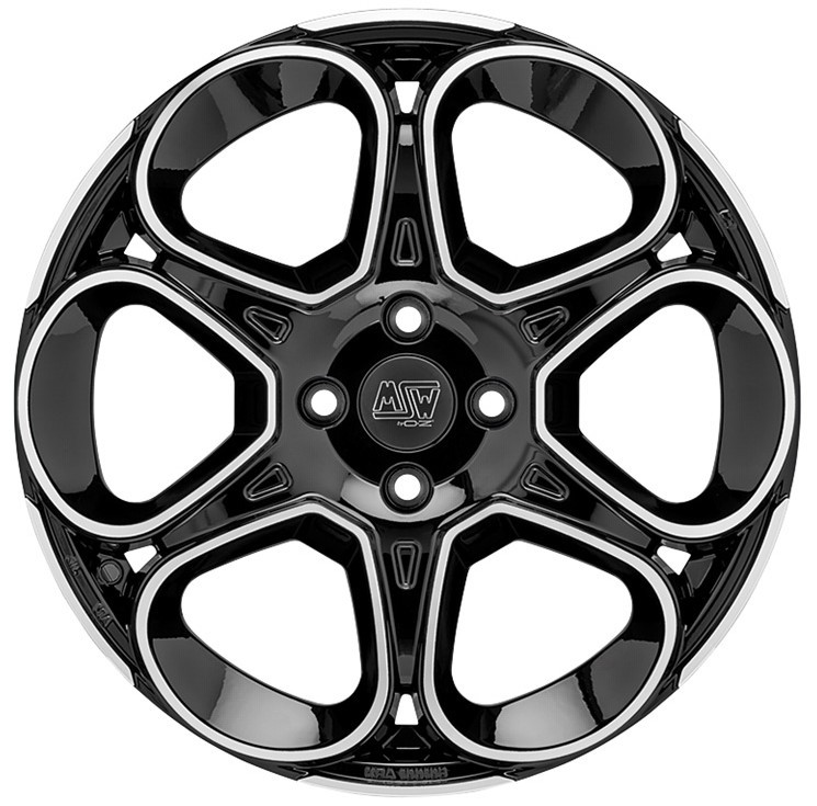 Diski R17 5x114.3 J7 ET32 MSW 83 Gloss Black Full Polished