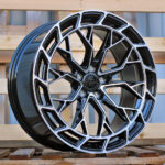 Diski R20 5×112 J9 ET30 RACINGLINE SCF-Z/FA004 Black Polished (Hybrid Forged)