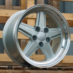 Diski R17 5×112 J8 ET19 RACINGLINE FD5938 MERCEDES Silver +Polished Lip (Rear+Front)