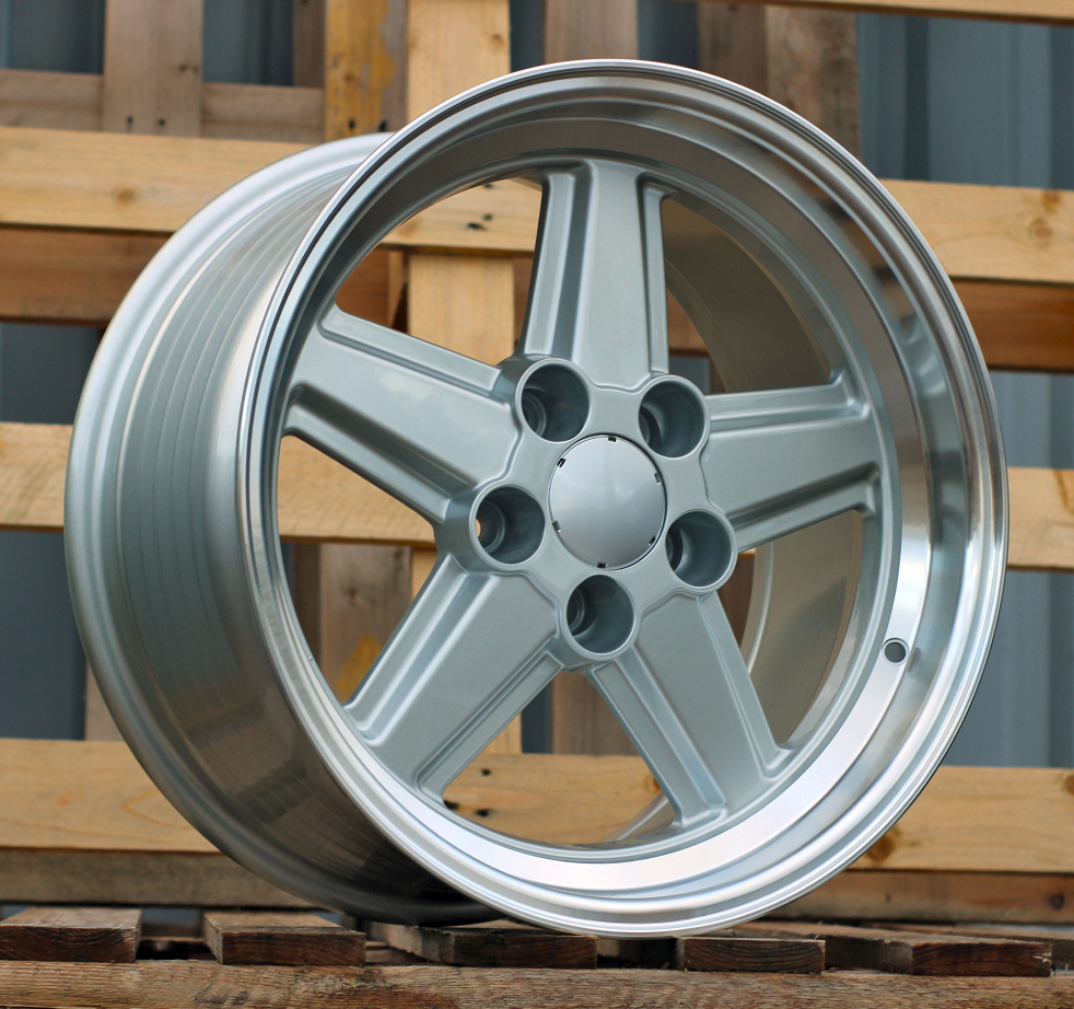 Diski R17 5x112 J8 ET19 RACINGLINE FD5938 MERCEDES Silver +Polished Lip (Rear+Front)