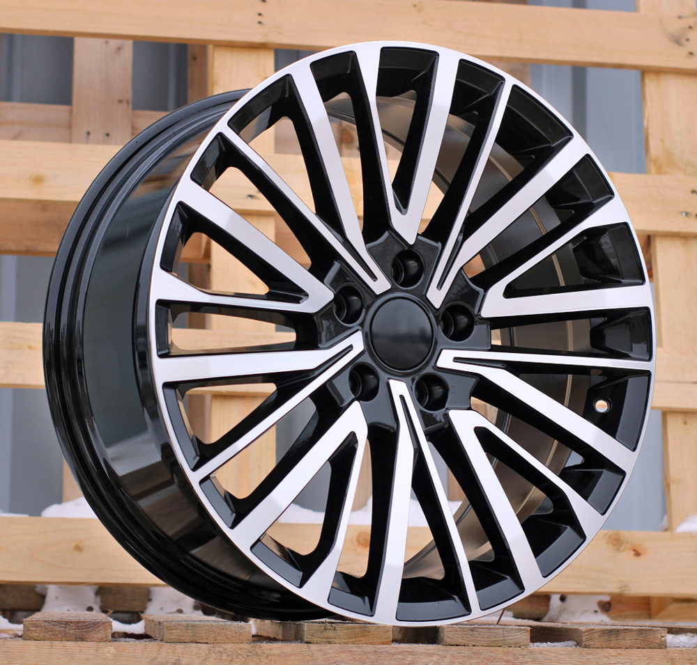 Diski R18 5x120 J8 ET50 RACINGLINE B1515 VW Black Polished