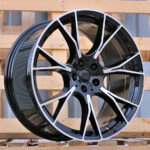 Diski R19 5×112 J8.5 ET26 RACINGLINE B1617 BMW Black Polished (Rear+Front)