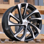 Diski R15 5×100 J6.5 ET40 RACINGLINE B5760 Black Polished