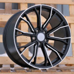 Diski R19 5×112 J8.5 ET25 RACINGLINE A5385 BMW Black Half Matt (Rear+Front)